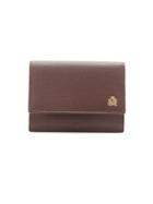 Dunhill Engine Turn Leather Wallet