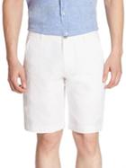 Saks Fifth Avenue Collection Solid Linen Shorts