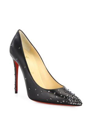 Christian Louboutin Degrastrass Leather Pumps