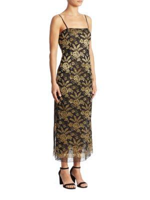 Adam Lippes Embroidered Lace Tank Dress