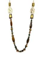 Alexis Bittar Elements Semi-precious Multi-stone Beaded Necklace/40