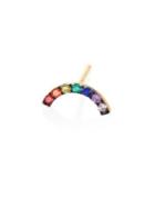 Iam By Ileana Makri Mini Rainbow Crystal Single Stud Earring