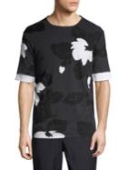 3.1 Phillip Lim Double Sleeve Floral Tee