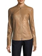 Lafayette 148 New York Embla Leather Jacket