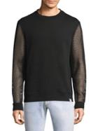 Versace Collection Cotton Mesh Sweatshirt