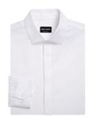 Giorgio Armani Solid Modern Fit Dress Shirt