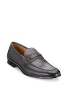 Saks Fifth Avenue Collection Grey Tri-media Penny Loafer