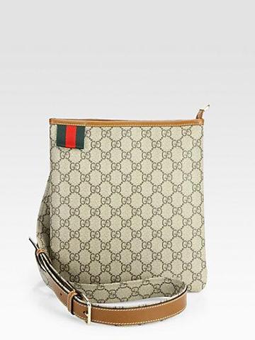 Gucci Gucci Vintage Signature Web Loop Messenger