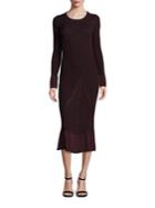 Tommy Hilfiger Collection Rib-knit Midi Dress