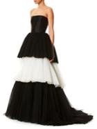Carolina Herrera Strapless Tulle Ball Gown