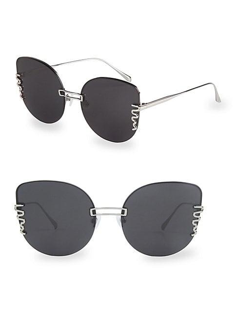 For Art's Sake Girlboss 61mm Cat Eye Sunglasses