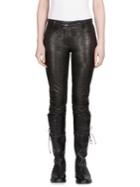 Ann Demeulemeester Tapered Leather Trouser