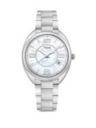 Fendi Momento Fendi Mother-of-pearl & Stainless Steel Bracelet Watch
