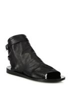 Vince Thalia Cutout Leather Sandals