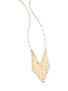 Lana Jewelry Mega Fringe 14k Yellow Gold Pendant Necklace