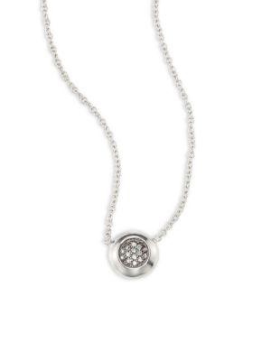 Melissa Kaye Caren Diamond & 18k White Gold Pendant Necklace