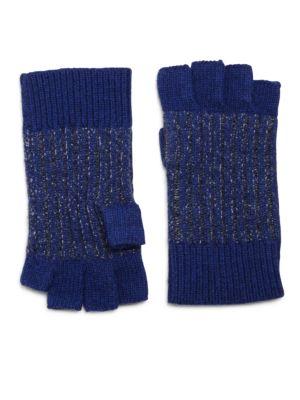 Saks Fifth Avenue Collection Knit Fingerless Gloves