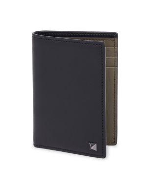Valentino Pocket Leather Bifold Wallet