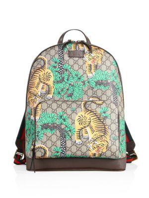 Gucci Gg Supreme Tian Backpack