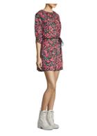 Marc Jacobs Floral Belted Mini Dress