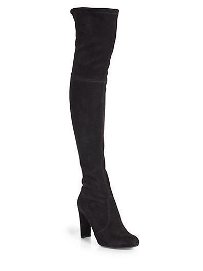 Stuart Weitzman Highland Suede Over-the-knee Boots