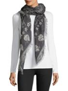 Givenchy Tour Date Wool-blend Shawl