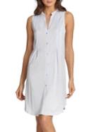 Hanro Cotton Deluxe Button-front Tank Gown