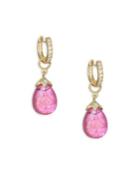 Jude Frances Lisse Diamond Pear Drop Earrings