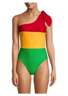 Paper London Barbuda Tri-color One-piece Swimsuit