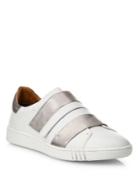Bally Willet Leather Grip-tape Sneakers