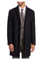 Emporio Armani Wool Cashmere Top Coat
