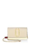 Marc Jacobs Chain Leather Crossbody Wallet