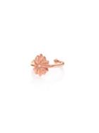 Jacquie Aiche Flower Diamond & 14k Rose Gold Single Ear Cuff