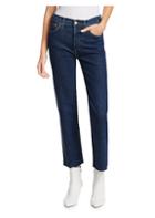 Re/done Comfort Stretch High-rise Stovepipe Jeans