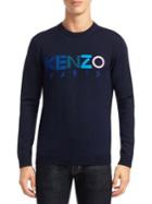 Kenzo Embroidered Wool Sweater