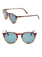 Oliver Peoples O'malley 48mm Round Sunglasses
