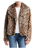 A.l.c. Leopard Shearling Jacket