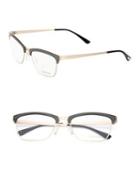 Tom Ford Eyewear 54mm Metal Soft Square Optical Glasses