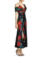 Diane Von Furstenberg Asymmetric Floral-print Dress