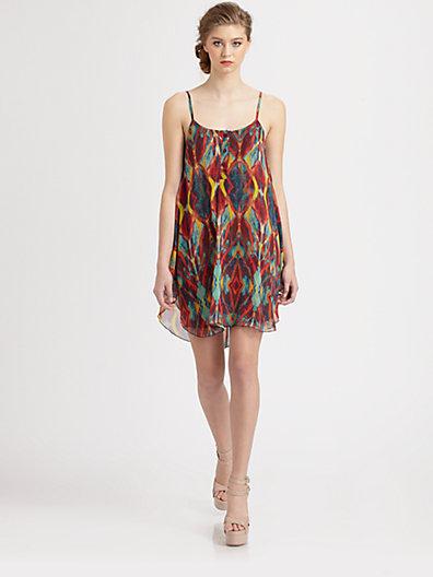 Alice + Olivia Tribal Print Tank Dress