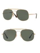 Ray-ban 57mm General Square Sunglasses