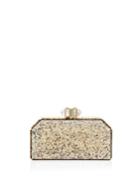 Judith Leiber Faceted Paillette Clutch