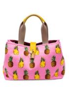 Dolce & Gabbana Pineapple Canvas Tote
