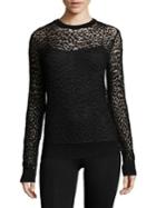 Michael Kors Collection Leopard-print Pullover