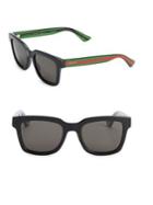 Gucci Signature Stripe Wayfarer Sunglasses