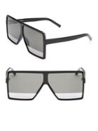 Saint Laurent Betty 63mm Square Sunglasses