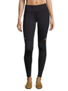 Track & Bliss Star Cut-out Leggings
