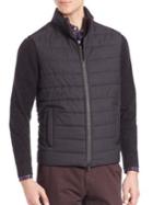 Saks Fifth Avenue Collection Quilted Virgin Wool Vest
