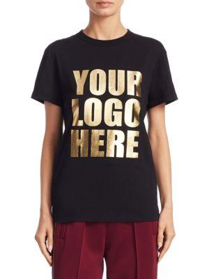 Marc Jacobs Your Logo Here Tee