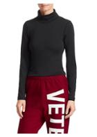 Vetements Fitted Inside Out Long-sleeve Turtleneck Top